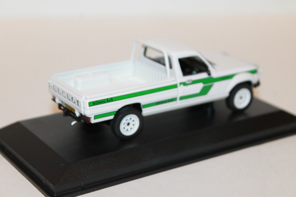 PEUGEOT 504 PICK UP 4X4 DANGEL 1985 WHITE NOREV 1/43°