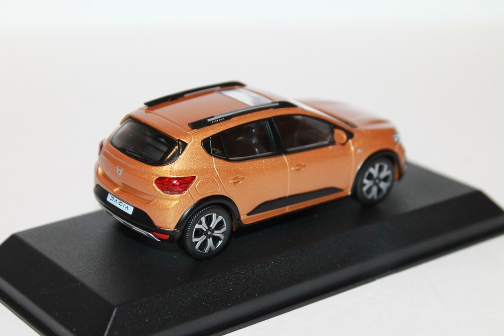 DACIA SANDERO STEPWAY 2021 ORANGE ATACAMA NOREV 1/43°