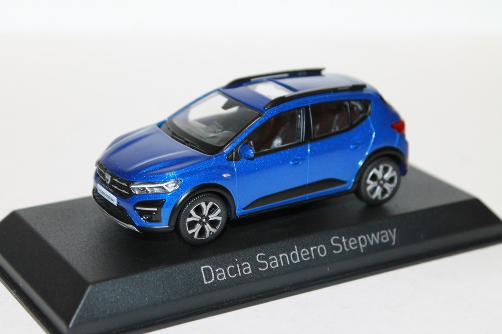 DACIA SANDERO STEPWAY 2021 IRON BLUE NOREV 1/43°