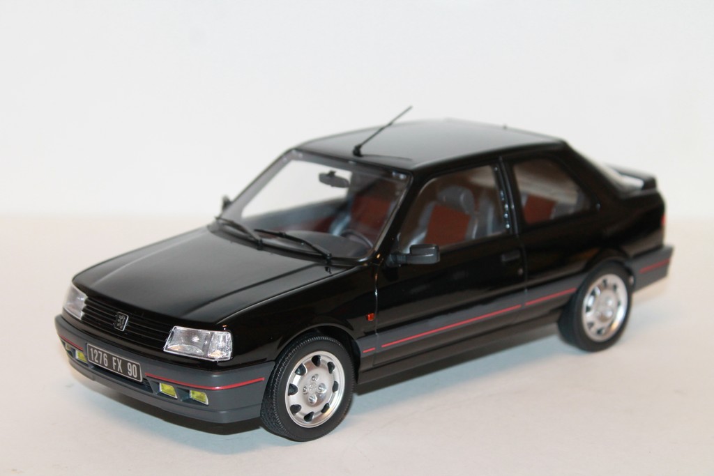 PEUGEOT 309 GTI 1990 BLACK NOREV 1/18°
