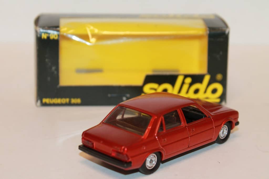 Véhicules miniatures Solido 1:43 Peugeot