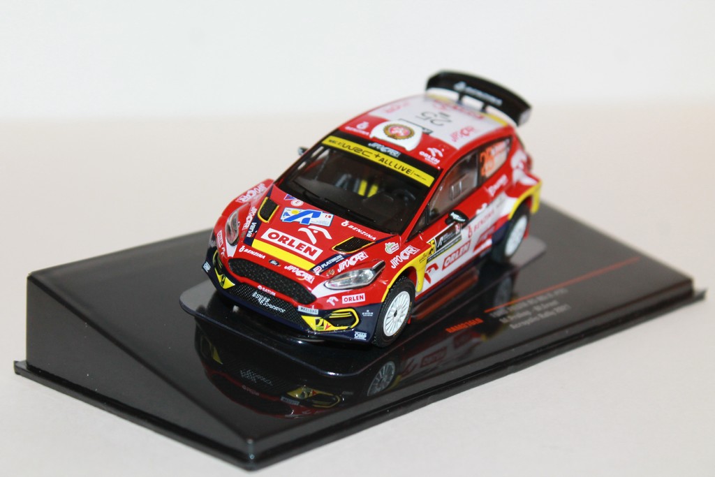 FORD FIESTA R5 MKII N°25 WRC2 RALLYE ACROPOLIS 2021 IXO 1/43°