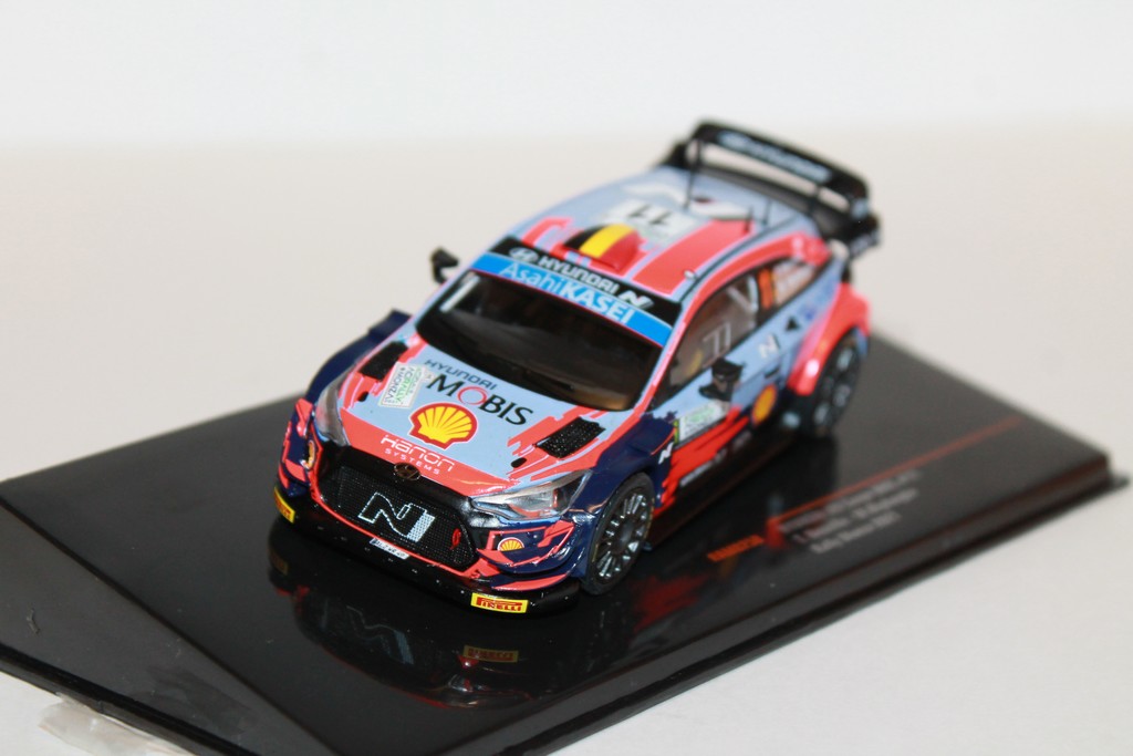 HYUNDAI i20 COUPE WRC N°11 RALLY MONZA 2021 IXO 1/43°