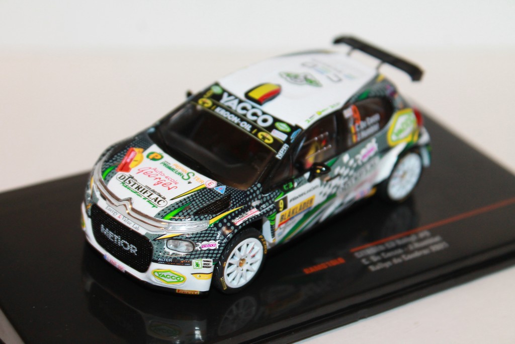 CITROEN C3 RALLY2 N°9 RALLY CONDROZ 2021 IXO 1/43°