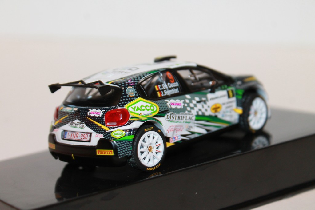 1/43 CITROEN C3 Rally2 N°9 Rallye Condroz 2021