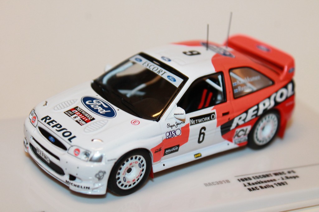 FORD ESCORT WRC #6 J.KANKKUNEN - J.REPO RAC RALLY 1997 IXO 1/43°