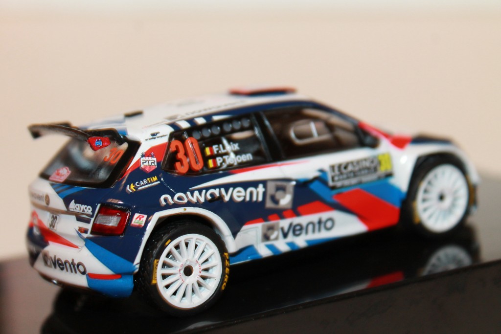 SKODA FABIA RALLY EVO #30 F.LOIX - P.TSJOEN MONTE-CARLO 2022 IXO 1/43°