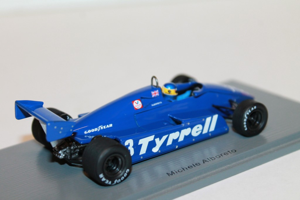 TYRRELL 011 4TH GERMAN GP 1982 MICHELE ALBORETO 1/43°