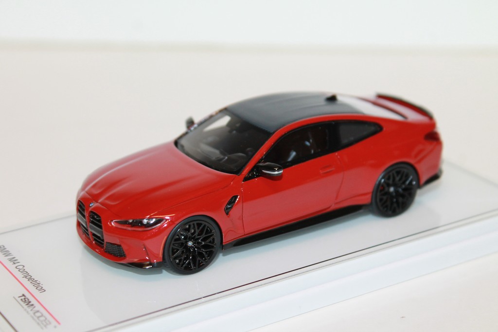 BMW M4 COMPETITION ROUGE TSM MODELS 1/43°