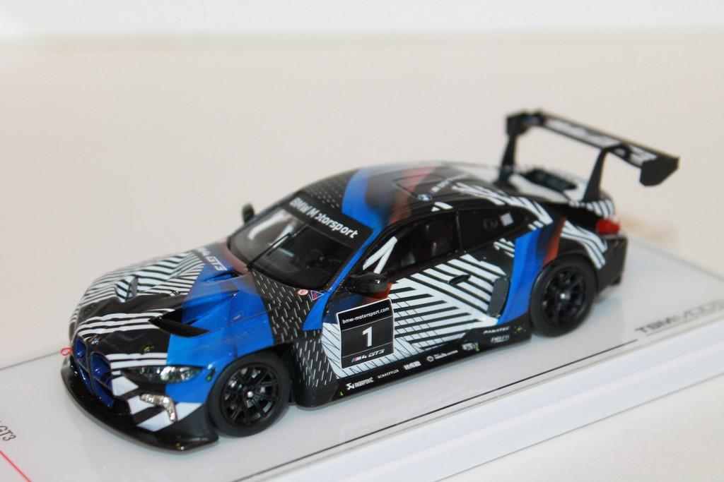 BMW M4 GT3 TEST CAR TSM MODELS 1/43°