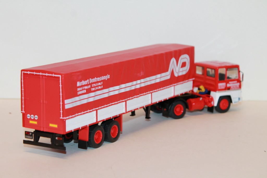 BERLIET TR 260 AVEC SEMI-REMORQUE SAVOYARDE "DENTRESSANGLE" ODEON 1/43°