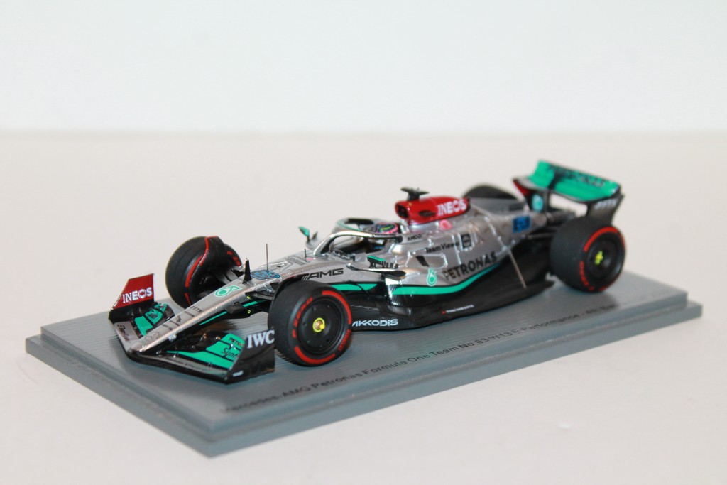 MERCEDES-AMG PETRONAS F1 W13 E PERFORMANCE N°63 GP BAHRAIN 2022 SPARK 1/43°