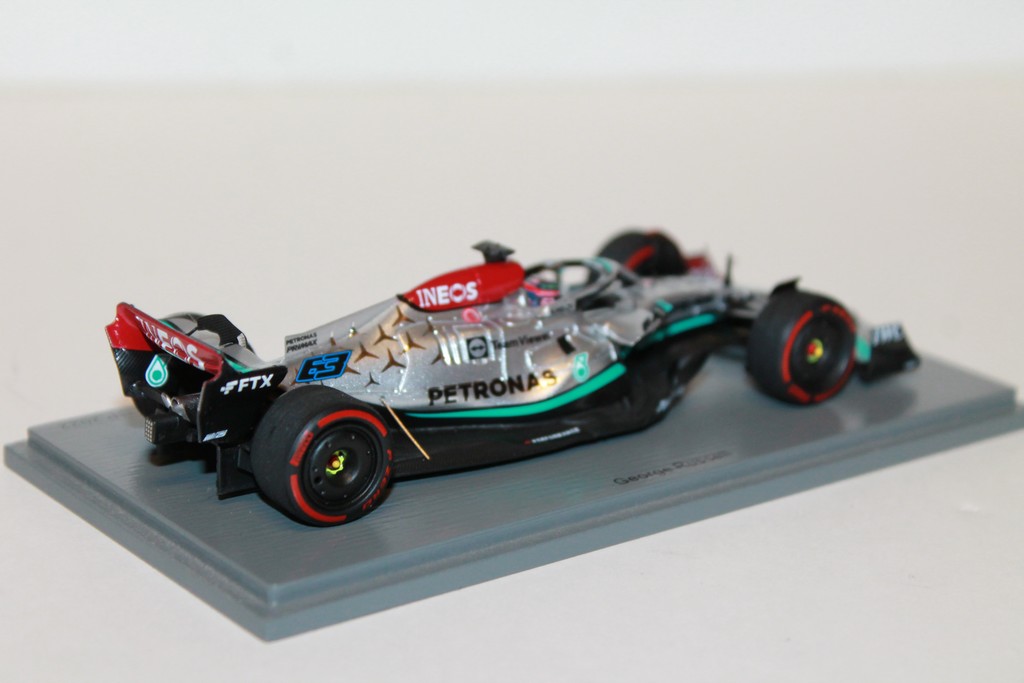 MERCEDES-AMG PETRONAS F1 W13 E PERFORMANCE N°63 GP BAHRAIN 2022 SPARK 1/43°