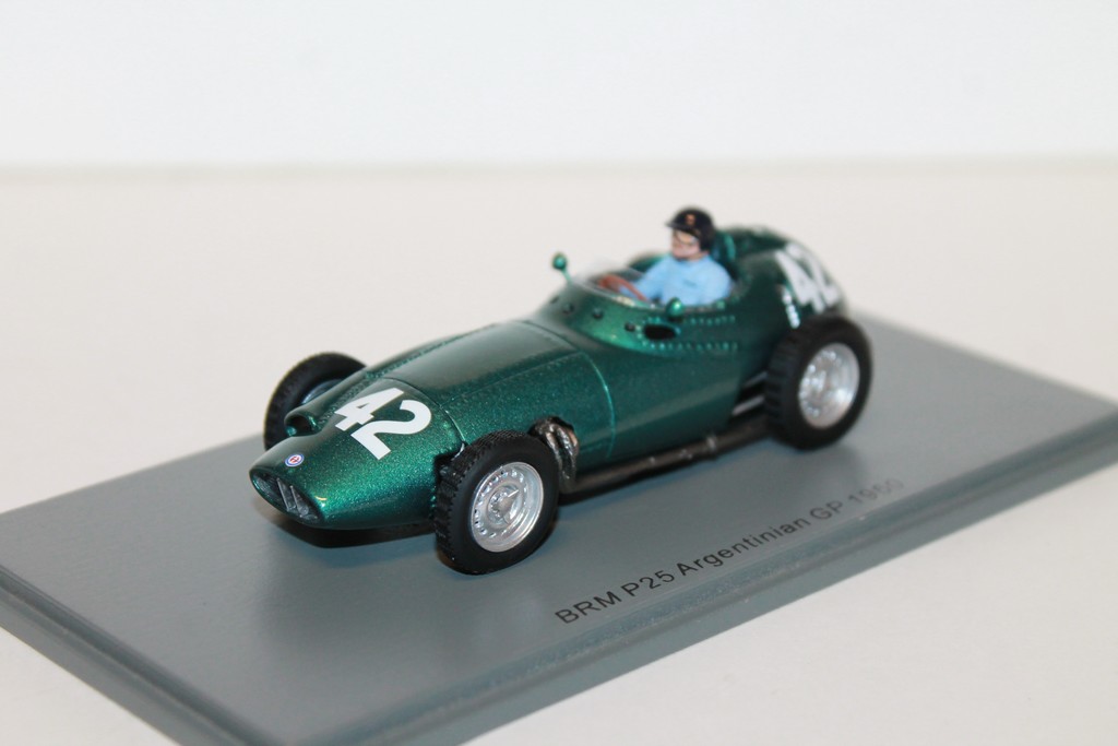 BRM P25 N°42 GP ARGENTINIAN 1960 SPARK 1/43°