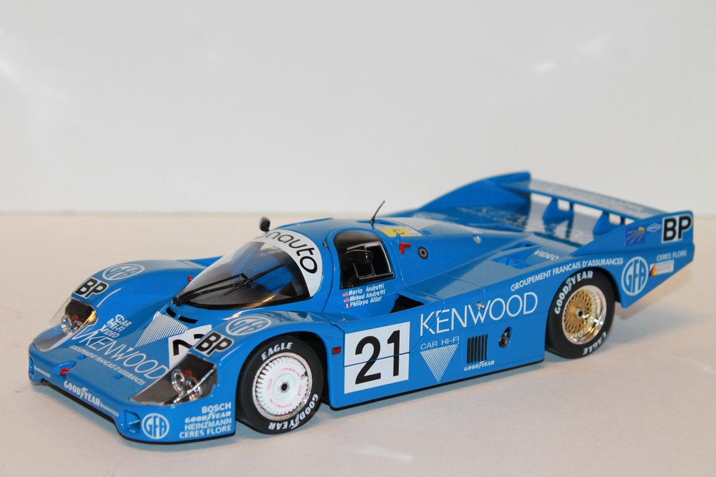 PORSCHE 956LH-24H LE MANS 1983 #21 M.ANDRETTI-MCK.ANDRETTI-P.ALLIOT SOLIDO 1/18°