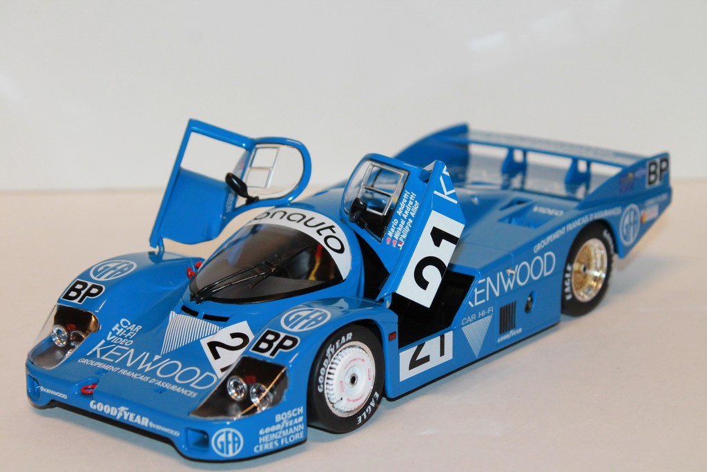 PORSCHE 956LH-24H LE MANS 1983 #21 M.ANDRETTI-MCK.ANDRETTI-P.ALLIOT SOLIDO 1/18°