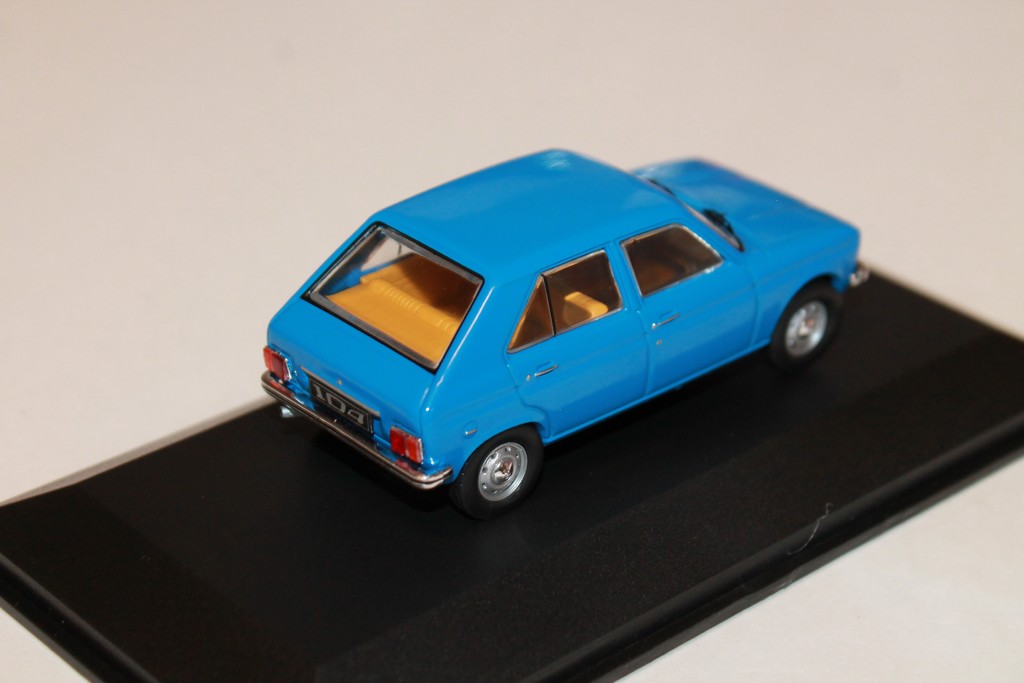 PEUGEOT 104 BLEU ODEON 1/43°