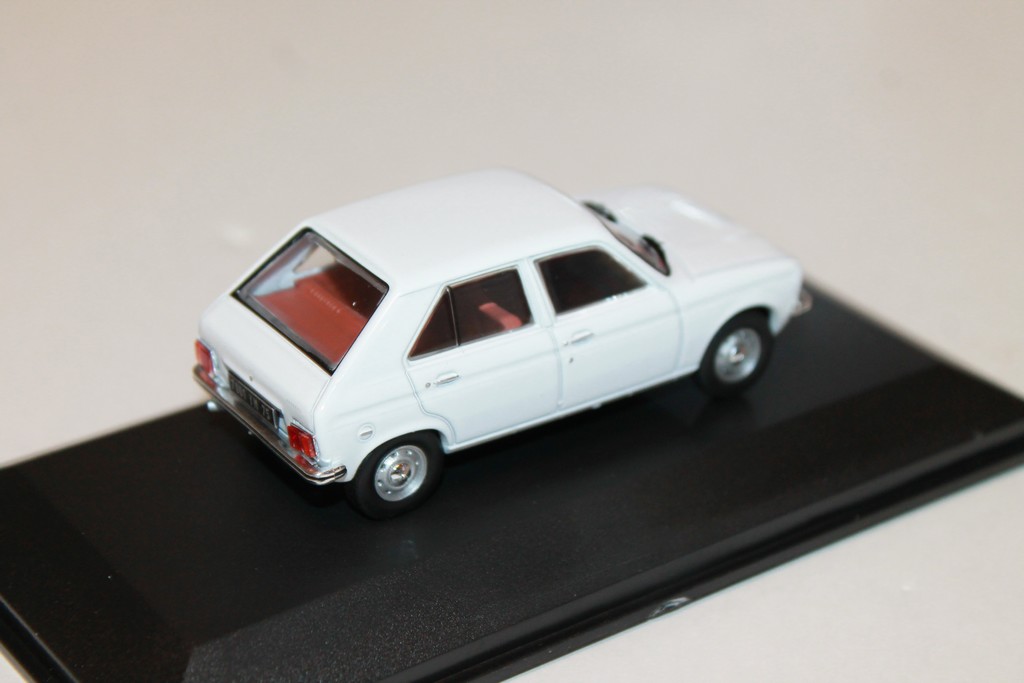 PEUGEOT 104 BLANCHE ODEON 1/43°