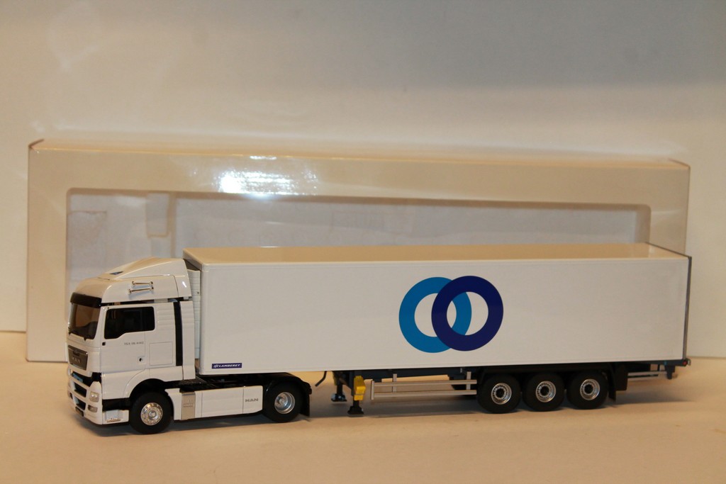 MAN TGX 18.440 SEMI FIGORIFIQUE STEF 2015 ELIGOR 1/43°