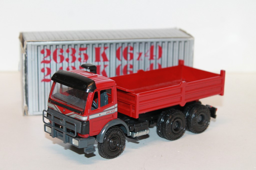MERCEDES-BENZ 2635 K 6X4 1988 NZG 1/43°