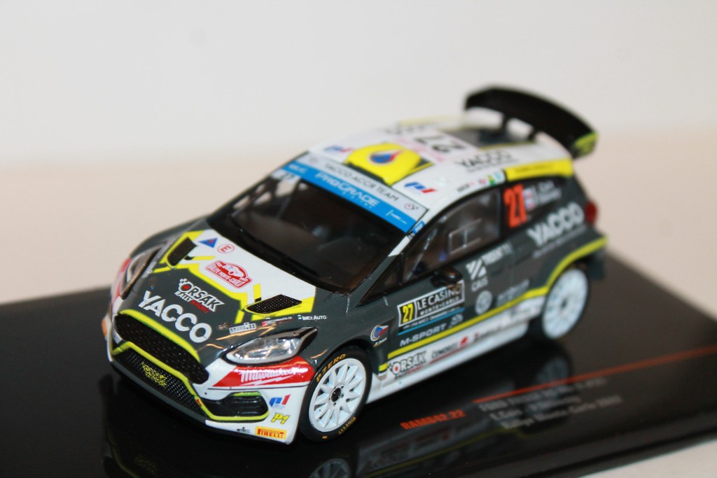 FORD FIESTA R5 MKII N°27 RALLYE MONTE-CARLO 2022 IXO 1/43°