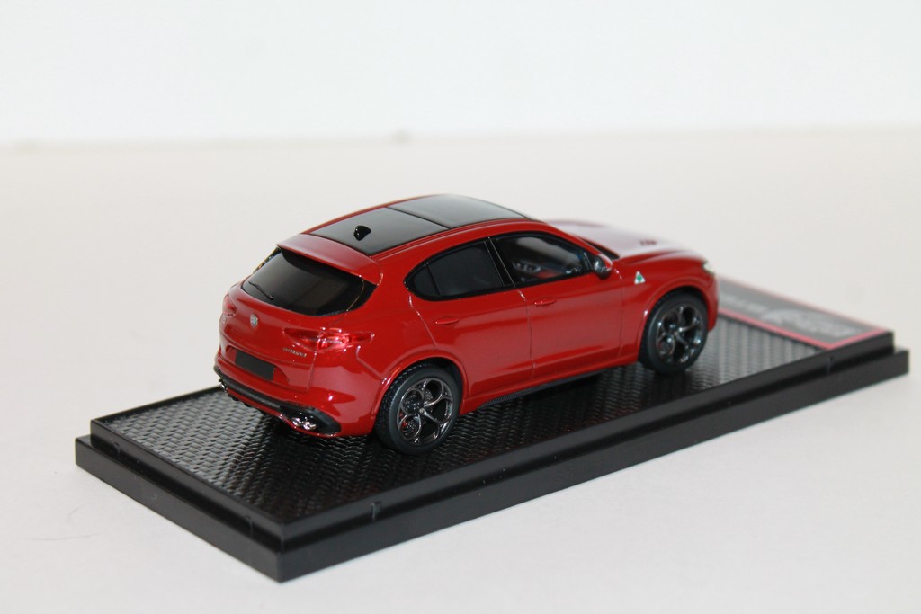 ALFA ROMEO STELVIO QUADRIFOGLIO ROSSO COMPETIZIONE BBR 1/43°