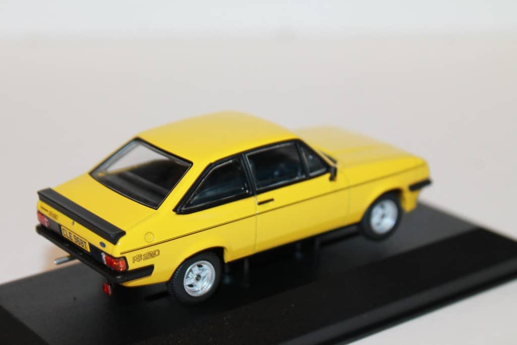 Corgi Ford Escort Mk2 RS2000 - Richard Hammonds 'Das Kleinste Zahnrad' Modell