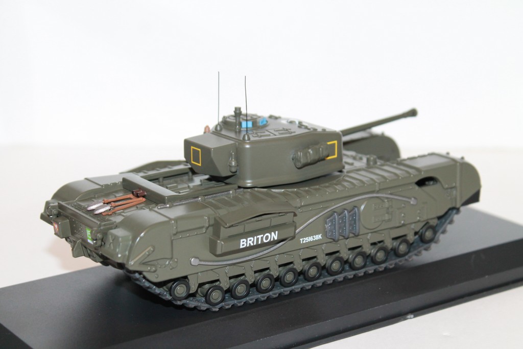 CHAR MK IV CHURCHILL MK.VII 34TH TANK BRIGADE FRANCE JUILLET 1944 MOTORCITYCLASSIC 1/43°