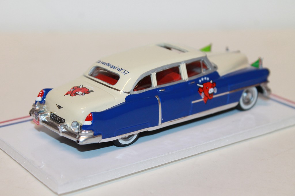 CADILLAC SERIE 62 LIMOUSINE "VACHE QUI RIT" TDF 1957 AUTORECLAME 1/43°