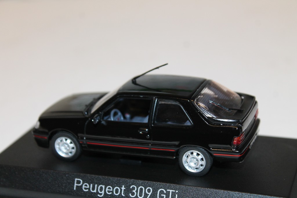 PEUGEOT 309 GTI NOIR 1987 NOREV 1/43°