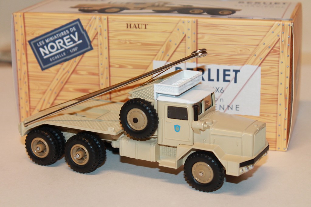 BERLIET GBO 6X6 VERSION SAHARIENNE NOREV 1/50°