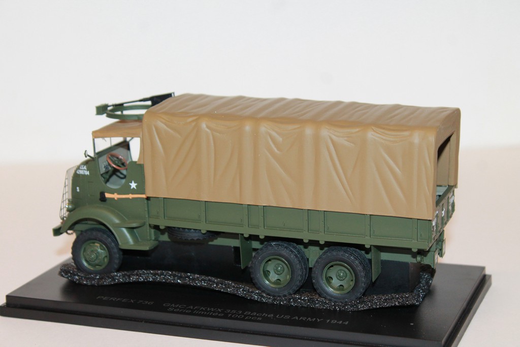 GMC AFKWX 353 AVEC BACHE US ARMY 1944 PERFEX 1/43°