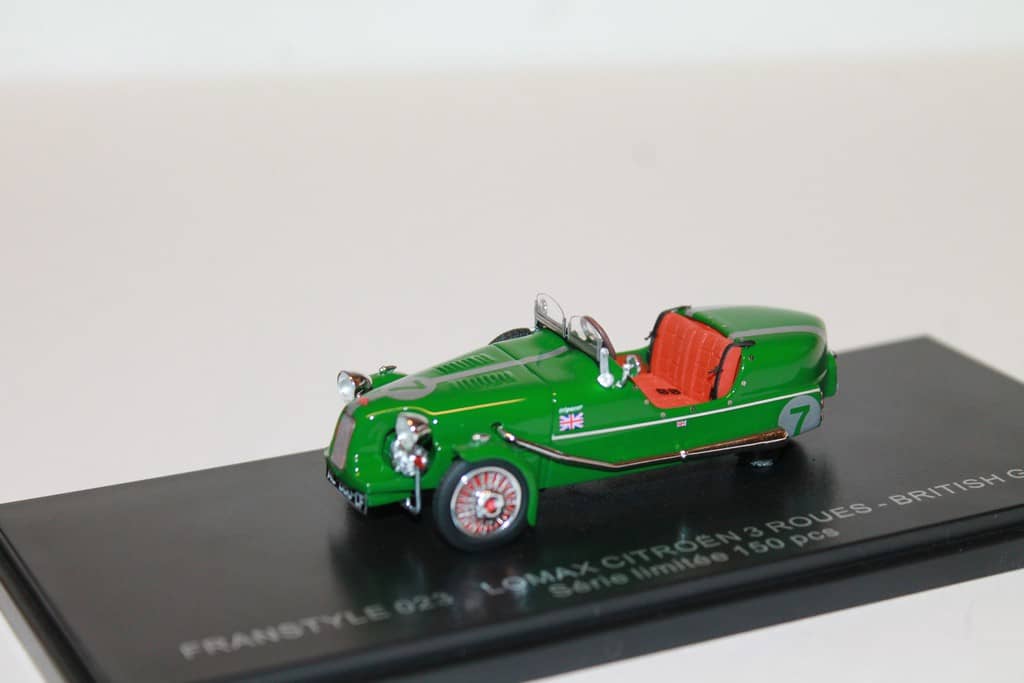 CITROËN LOMAX 3 ROUES BRITISH GREEN FRANSTYLE 1/43°