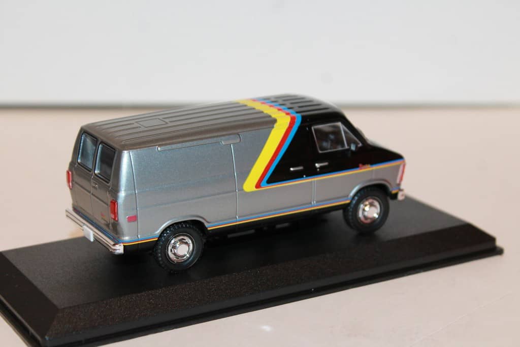 DODGE RAM B250 VAN 1980 GREENLIGHT 1/43°