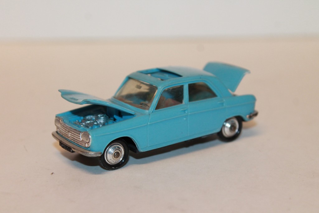 PEUGEOT 204 BLEU 1965 NOREV 1/43°