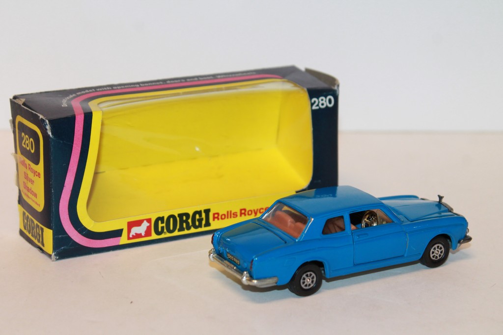 ROLLS ROYCE SILVER SHADOW BLEU 1967 CORGI 1/43°