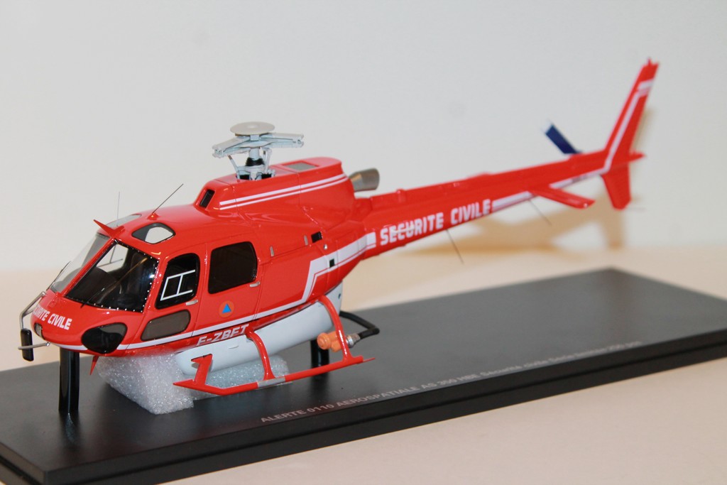 AEROSPATIALE AS 350 HBE SECURITE CIVILE ALERTE 1/43°