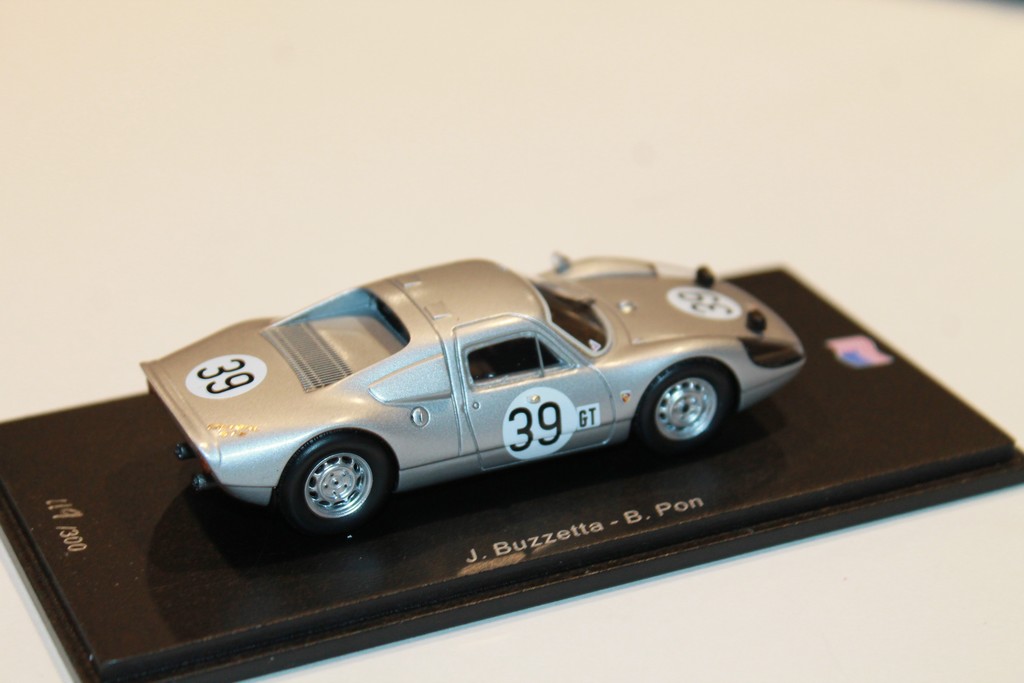 PORSCHE 904 GTS 6TH 12H SEBRING 1965 J.BUZZETTA - B.PON SPARK 1/43°