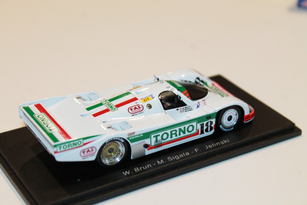 PORSCHE 962 C 24H LE MANS 1986 W.BRUN - M.SIGALA - F.JELINSKI SPARK 1/43°