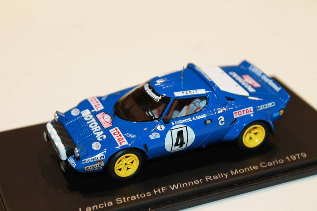 LANCIA STRATOS HF WINNER RALLY MONTE CARLO 1979 B.DARNICHE - A.MAHE SPARK 1/43°