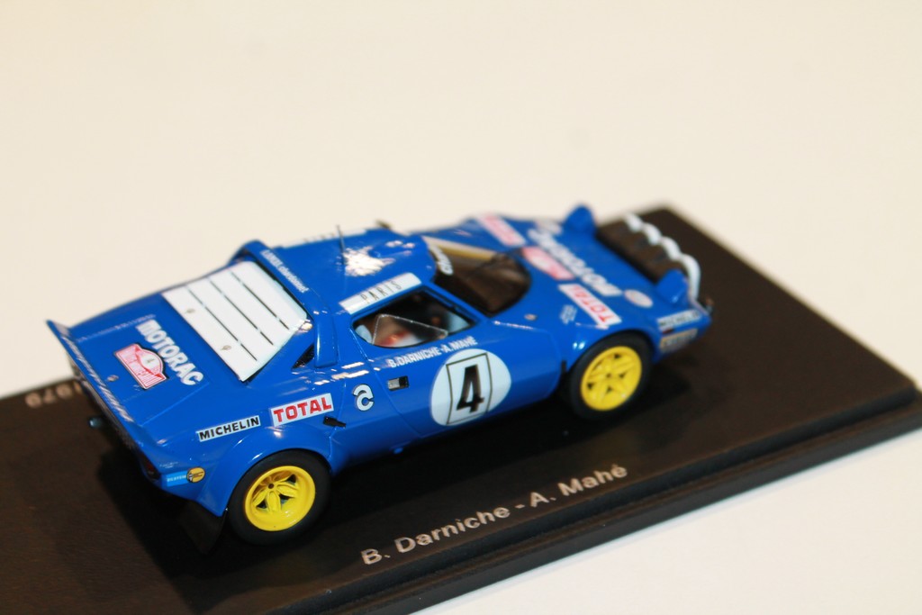 LANCIA STRATOS HF WINNER RALLY MONTE CARLO 1979 B.DARNICHE