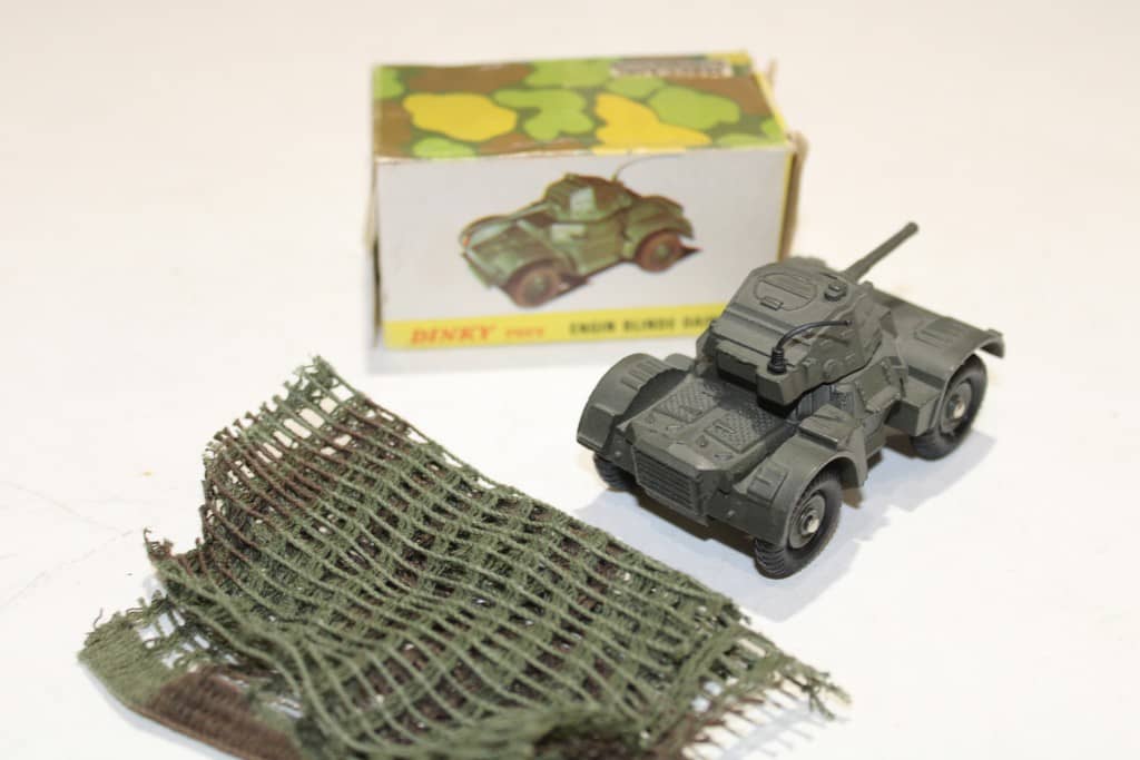 Dinky Toys 1:43 Engin Blindé Panhard N°80A, Reconnaissance, France, Métal, Occasion