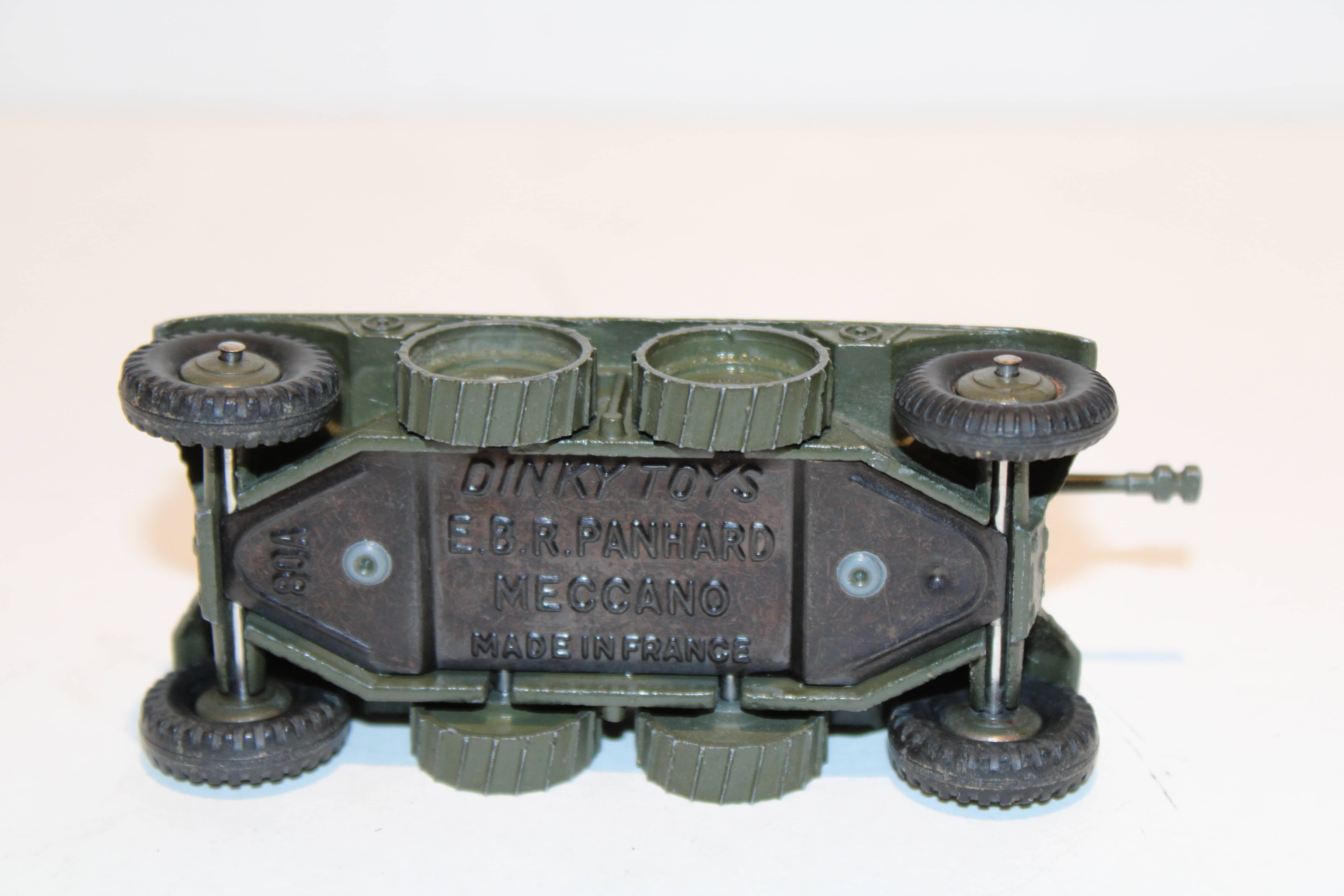 Dinky Toys - 80 A - E.B.R. Panhard, tank with box - 1960s - Nov 24