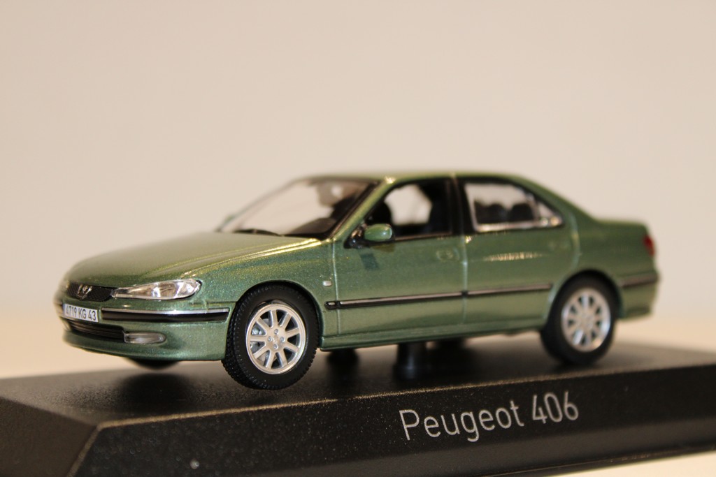 PEUGEOT 406 VERT 2002 NOREV 1/43°