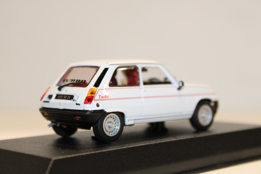 RENAULT 5 ALPINE TURBO BLANCHE 1983 NOREV 1/43°