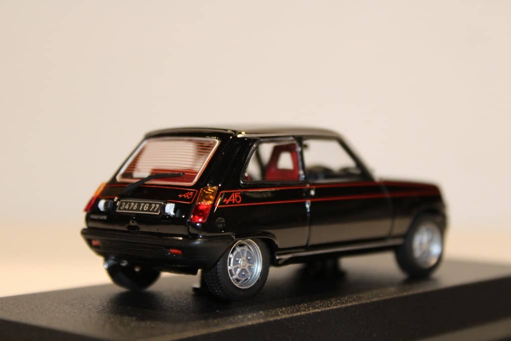 RENAULT 5 ALPINE BLACK 1977 NOREV 1/43°