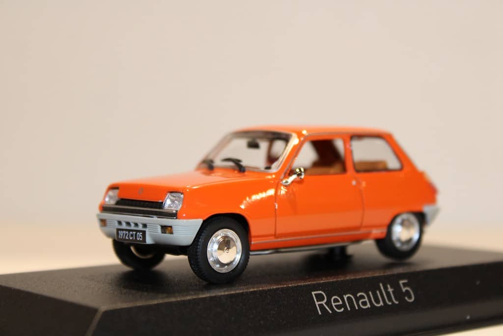 RENAULT 5 ORANGE 1972 NOREV 1/43°