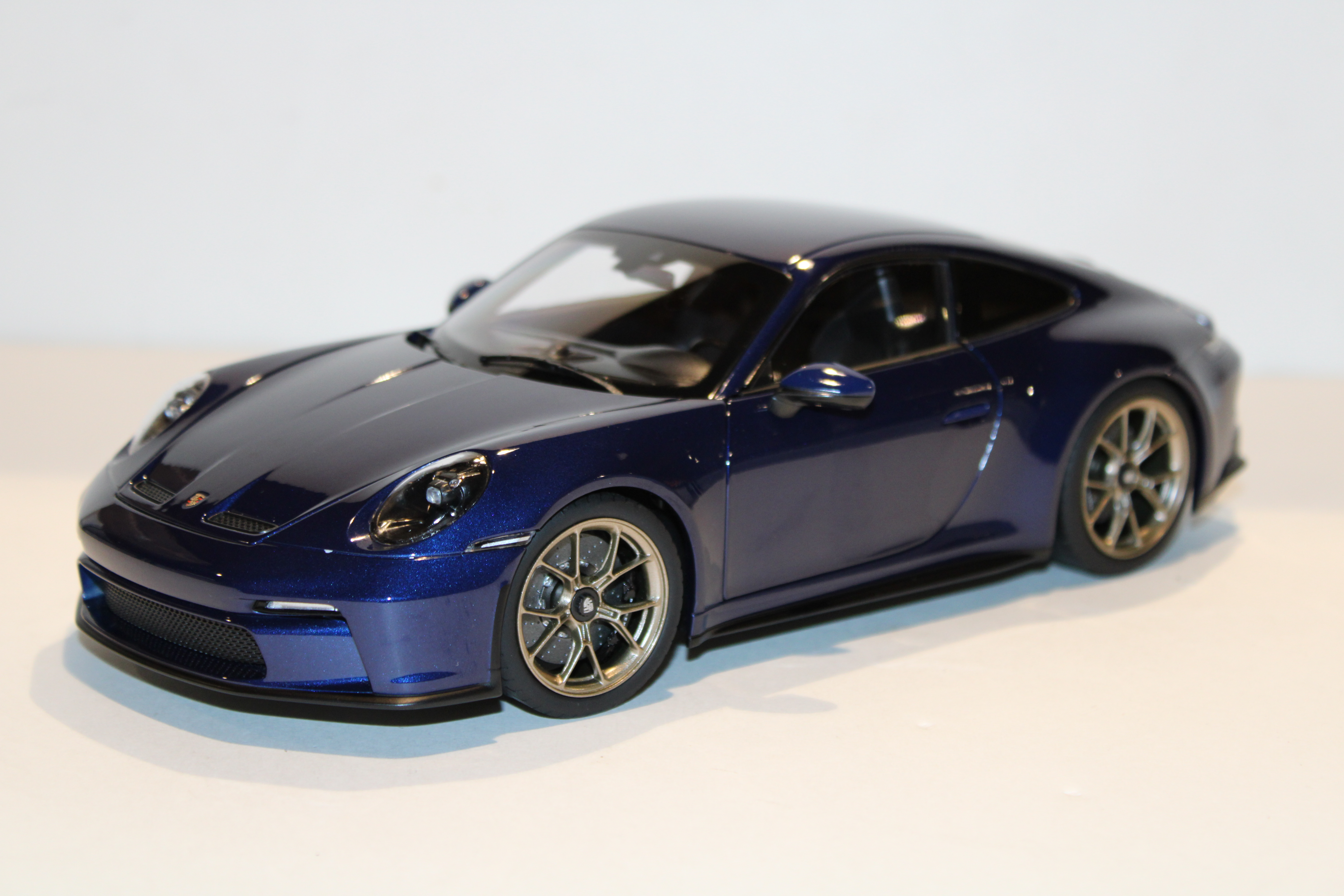 PORSCHE 911 GT3 BLUE 2021 NOREV 1/18°