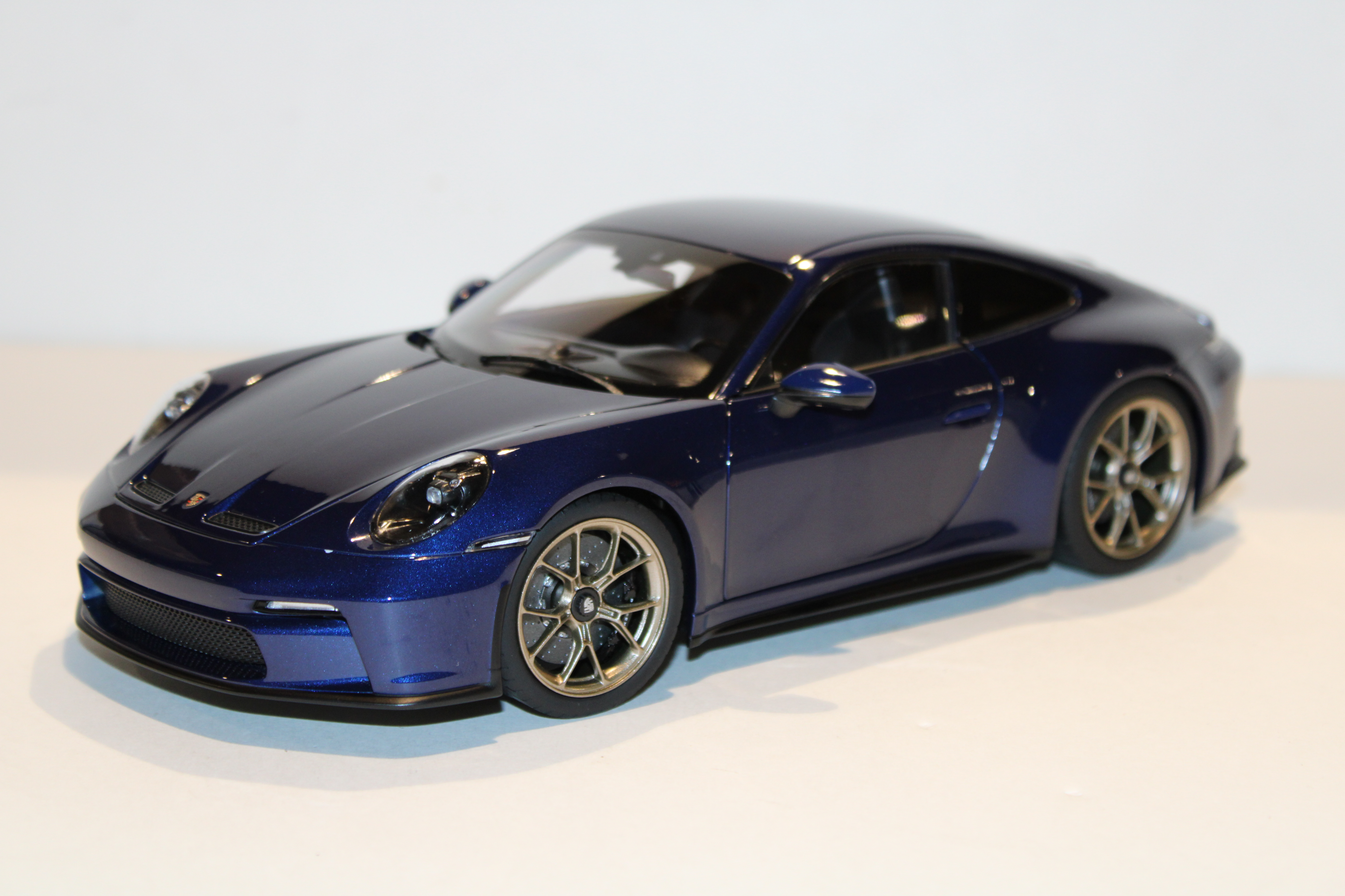 PORSCHE 911 GT3 BLEUE 2021 NOREV 1/18°