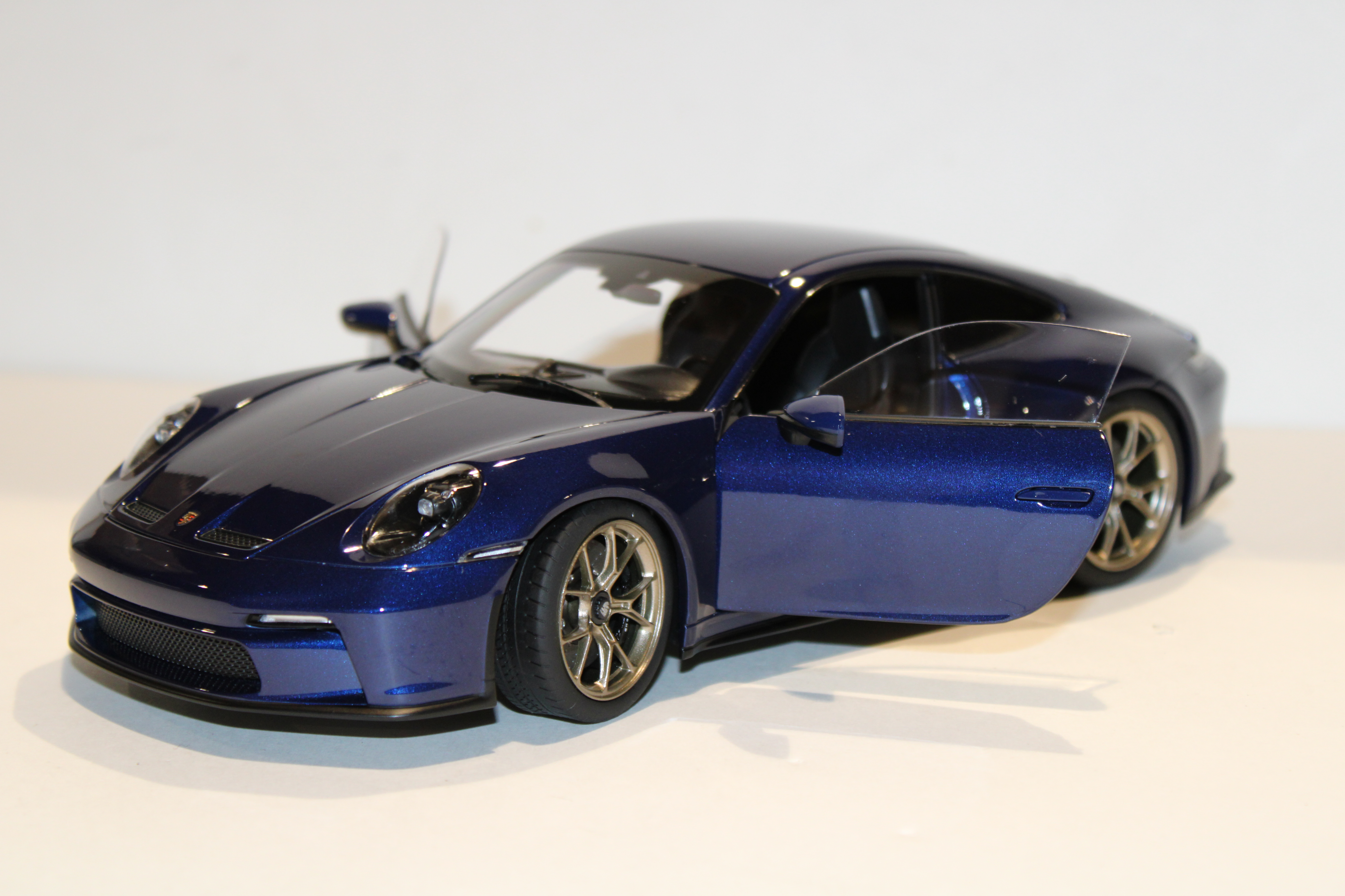 PORSCHE 911 GT3 BLEUE 2021 NOREV 1/18°